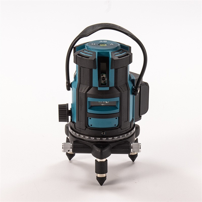 Level Laser Line - 5 Çizgili Yeşil Lazer Seviyesi, 360