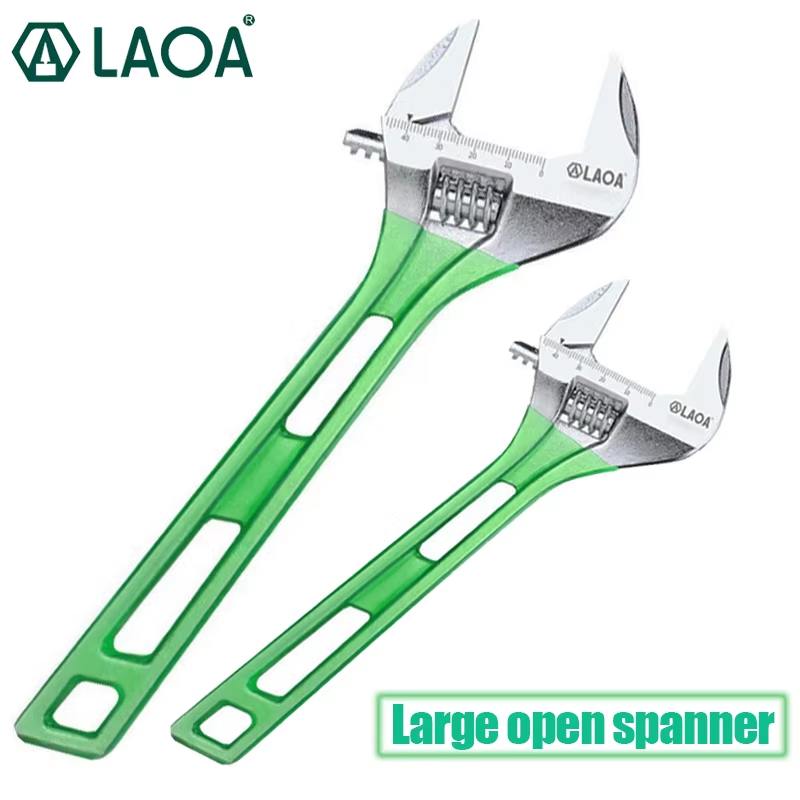 Pipe Wrench Adjustable - LAOA Kısa Saplı Anahtar Ayarlanabilir Hafif