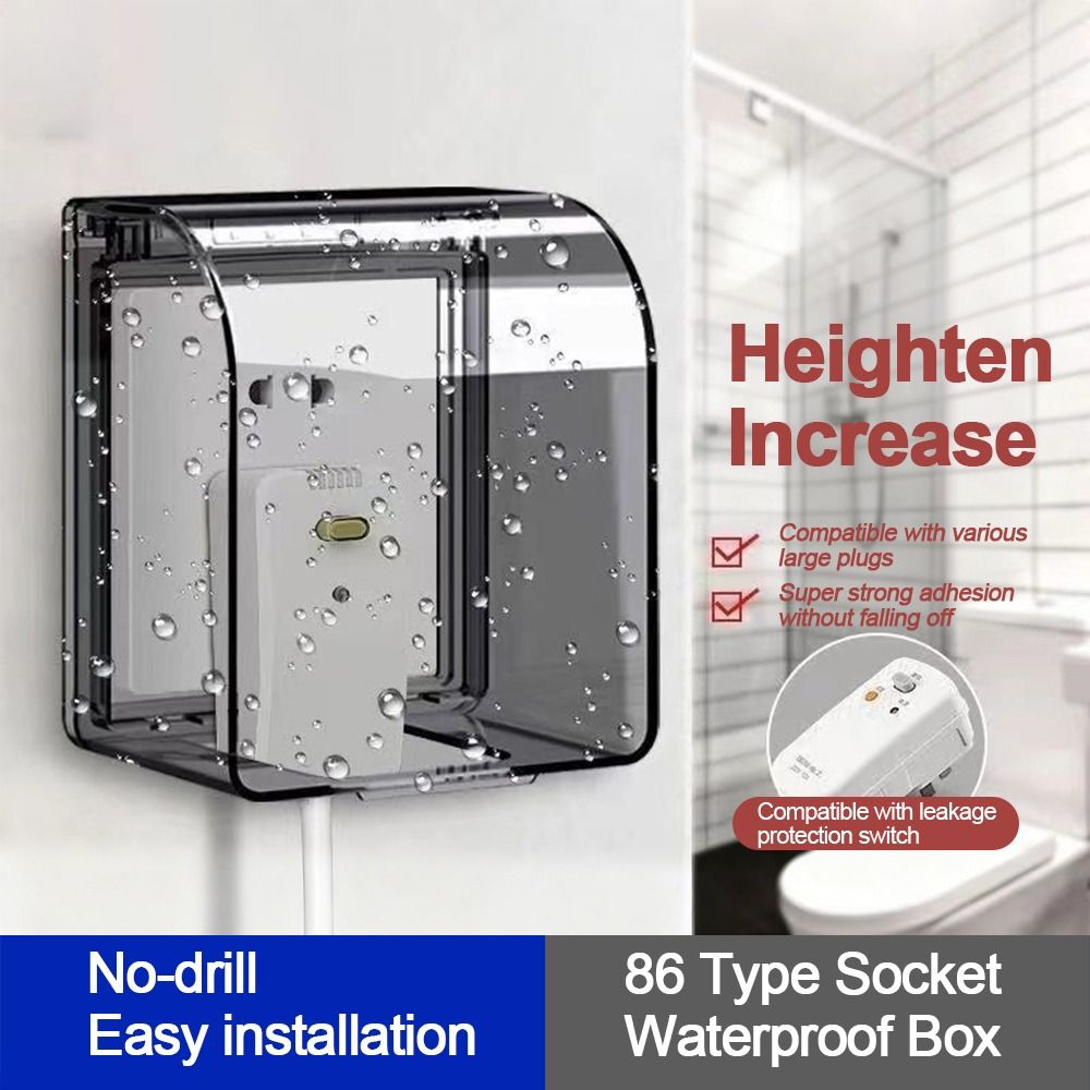 Electrical Outlet Cover - Duvara monte anahtar koruyucu kapak kendinden