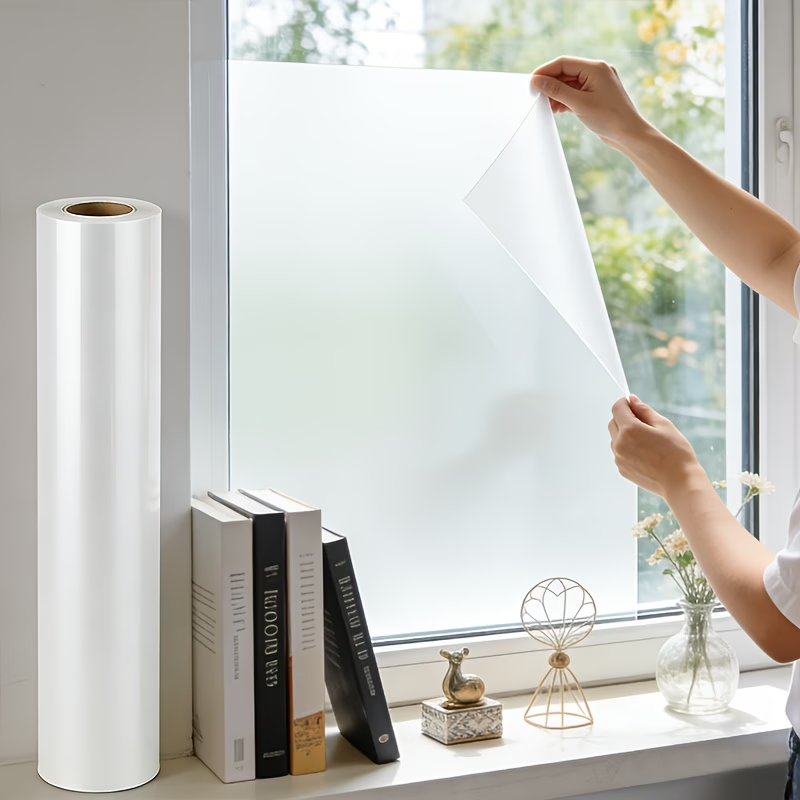 Window Insulation Film - Tek Renk Gizlilik Filmi Buzlu Cam