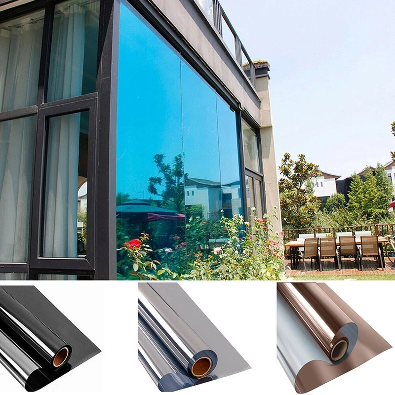 Window Insulation Film - Ev Penceresi Gizlilik Filmi Yapışkanlı Vinil