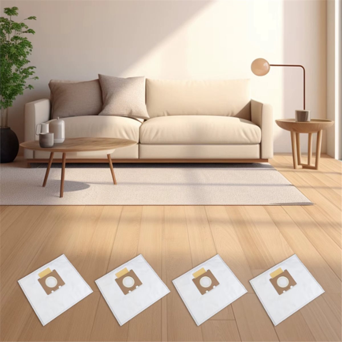 Home Improvement Materials - (ABJZ) 4 Adet Toz Torbası HOOVER