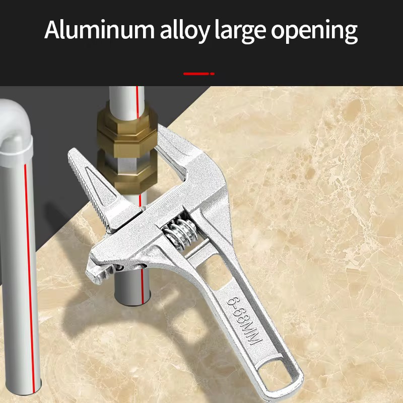 1 adet 6-68mm evrensel tamir s - Pipe Wrench Adjustable incelemesi ve fiyatı