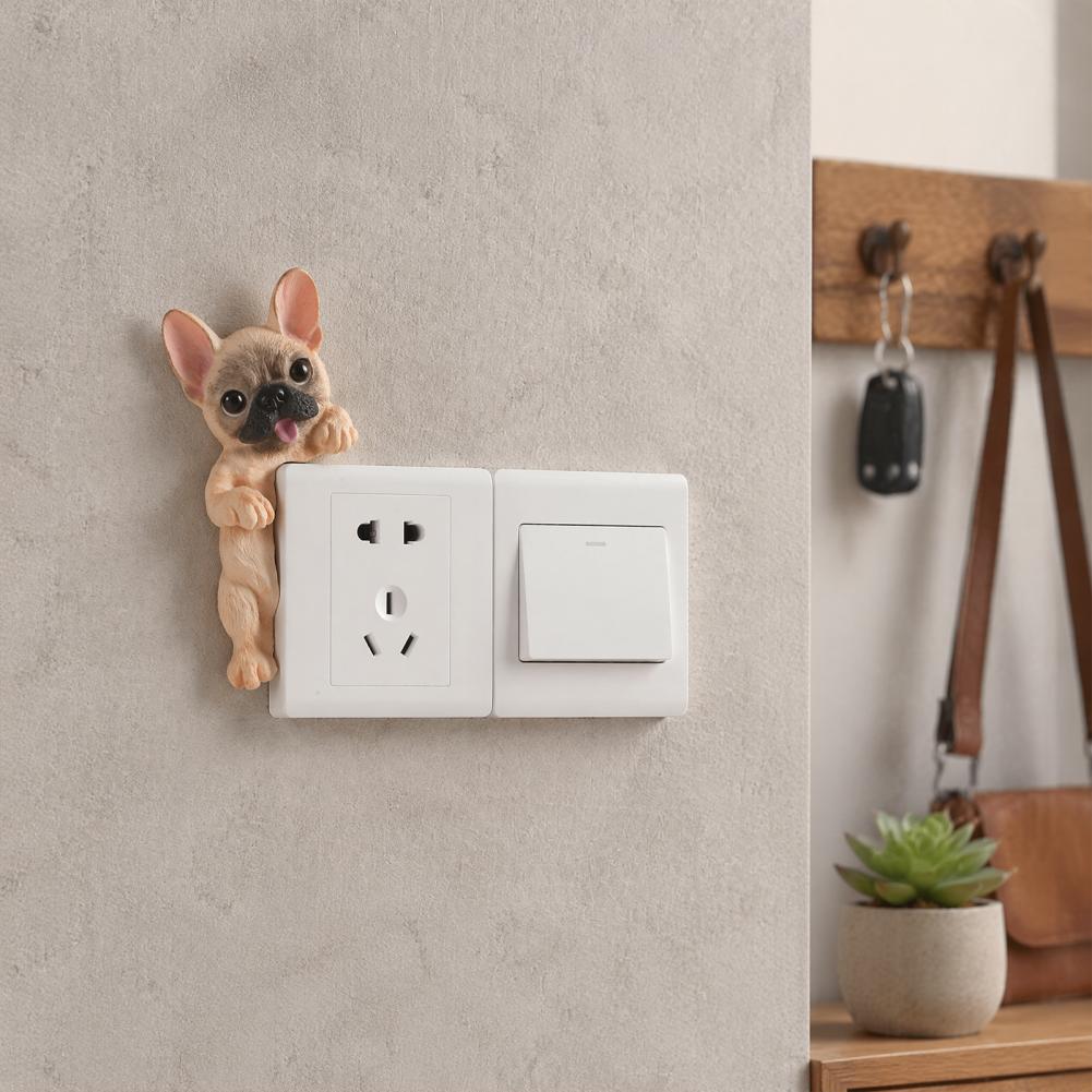 3D Fransız Bulldog Reçine Işık - Electrical Outlet Cover incelemesi ve fiyatı
