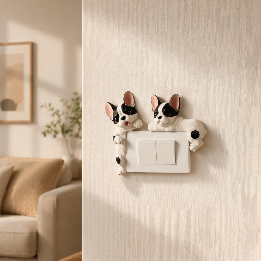 3D Fransız Bulldog Reçine Işık - Electrical Outlet Cover incelemesi ve fiyatı
