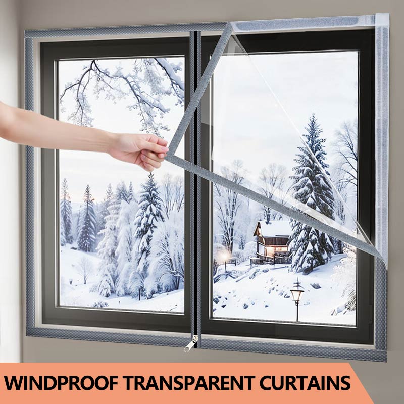 Şeffaf rüzgar geçirmez sızdırm - Window Insulation Film incelemesi ve fiyatı