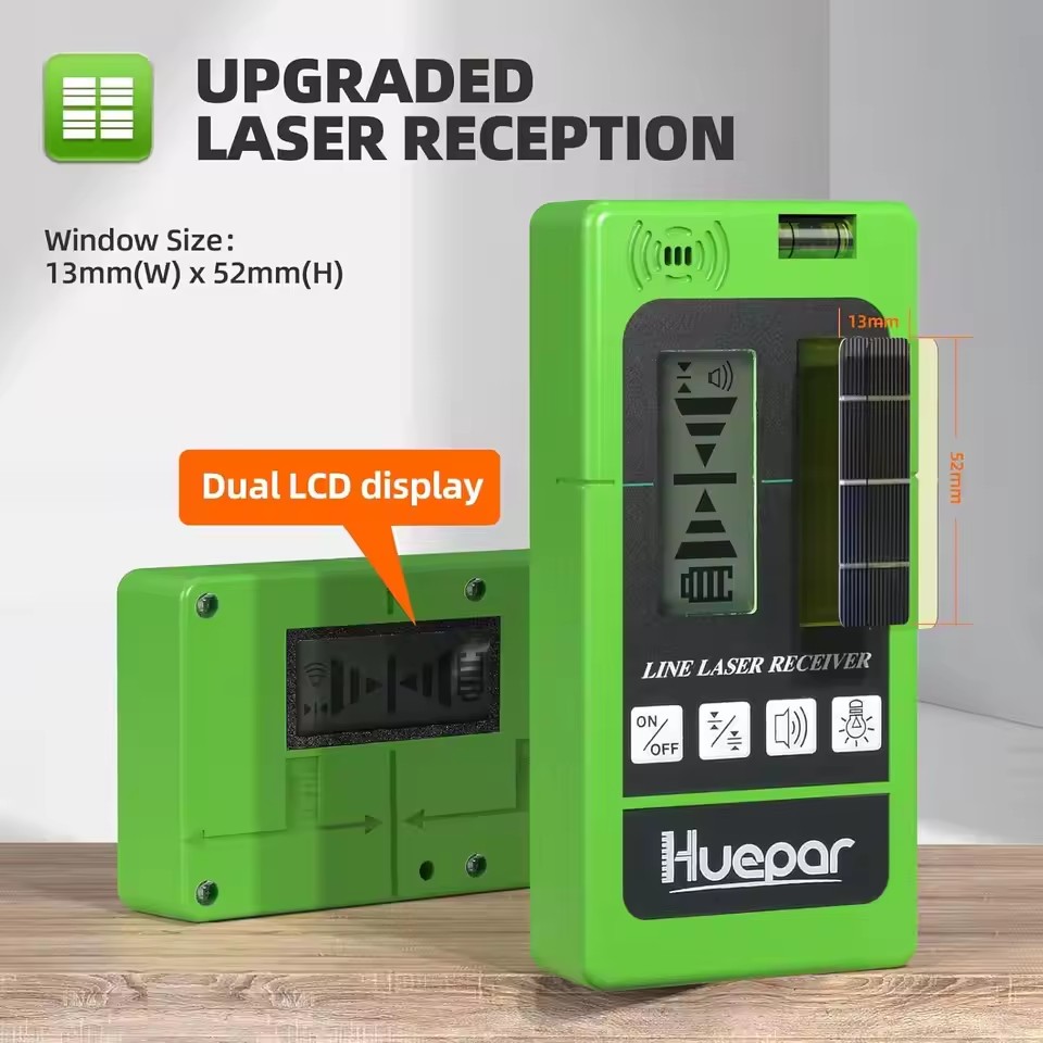 Huepar Lazer Alıcısı LR-5RG, Y - Level Laser Line incelemesi ve fiyatı
