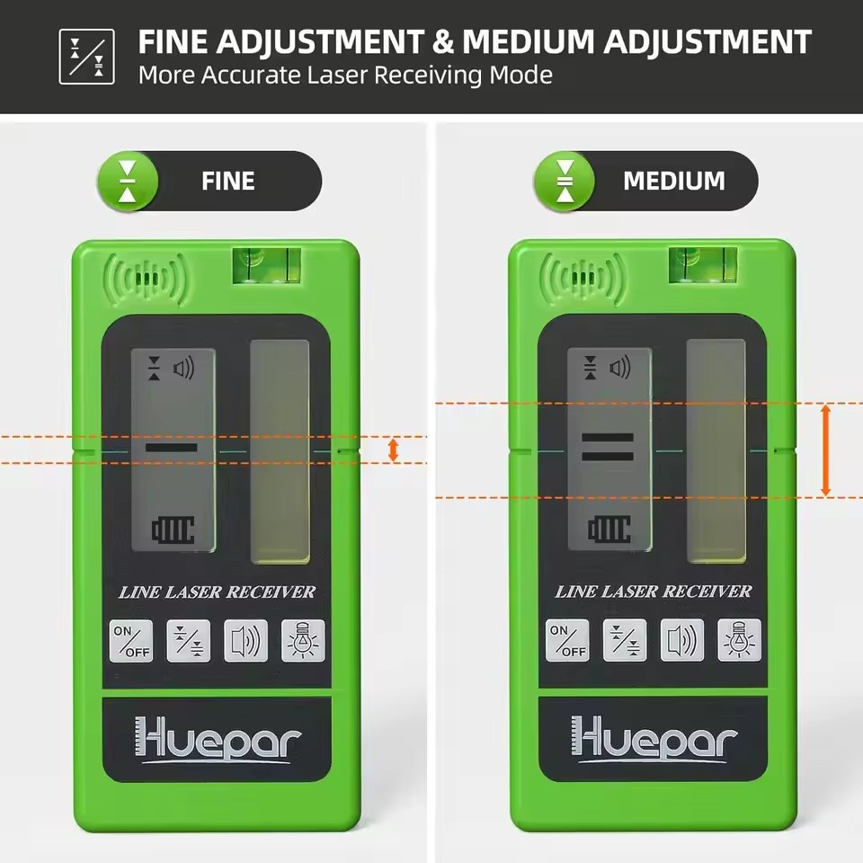 Huepar Lazer Alıcısı LR-5RG, Y - Level Laser Line incelemesi ve fiyatı